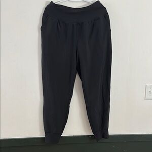 Black High-Waisted Joggers